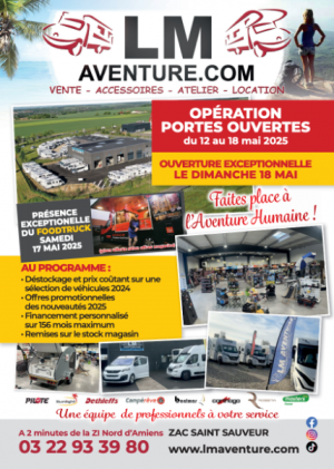 Portes Ouvertes chez LM Aventure – du 12 au 18 mai